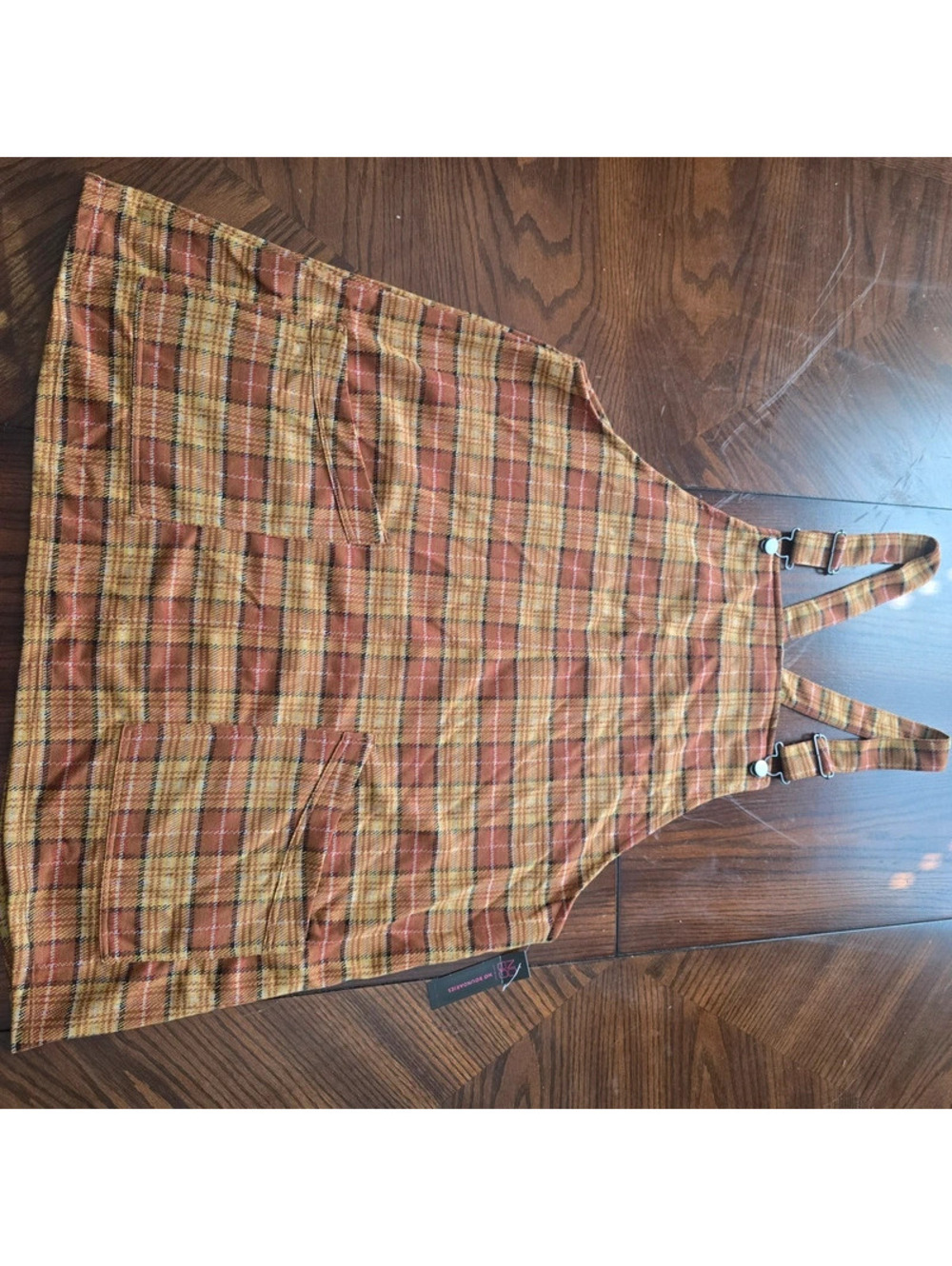 Woman's no boundaries overall dress